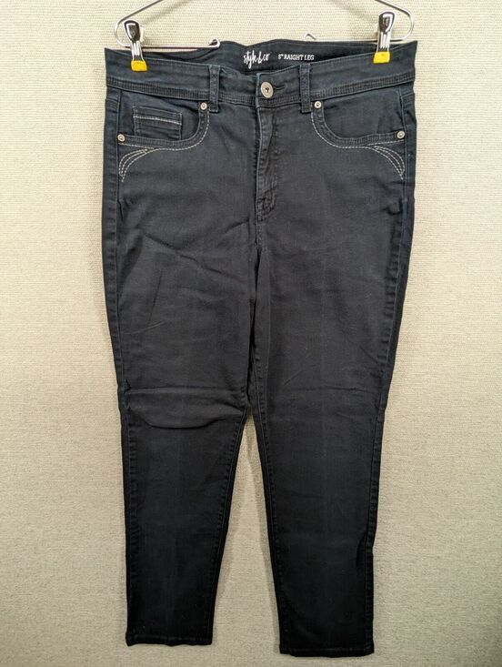 Style&co. Denim - Style & Co Blue Jeans Size 12 Straight Leg -0424B159